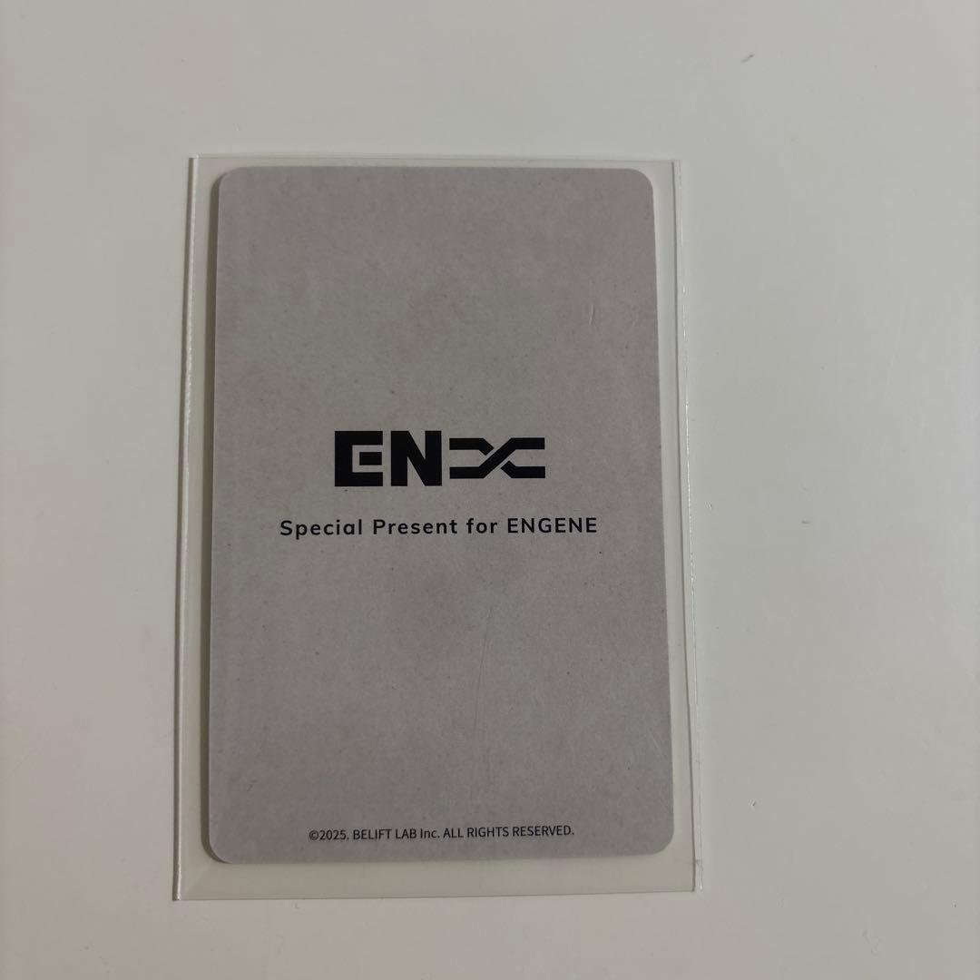 ENHYPEN FC トレカ　アンケート　ヒスン HEESEUNG