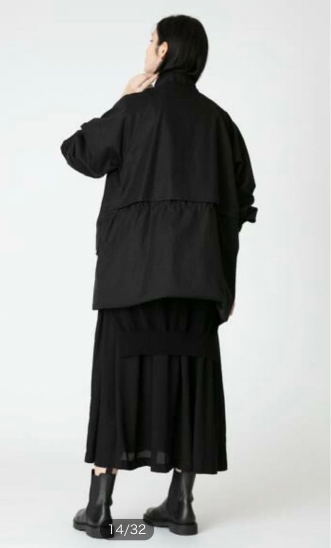 ハウスオブロータス　モッズコート　ブラック