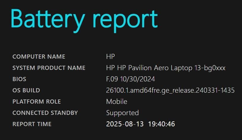 （美品）hp pavilion aero 13 bg 8640U シルバー