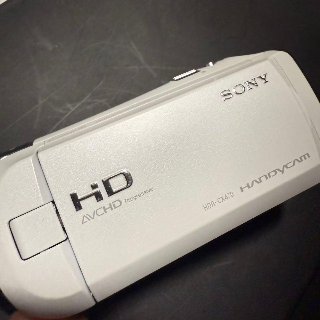 SONY HDR-CX470 ビデオカメラ 動作品