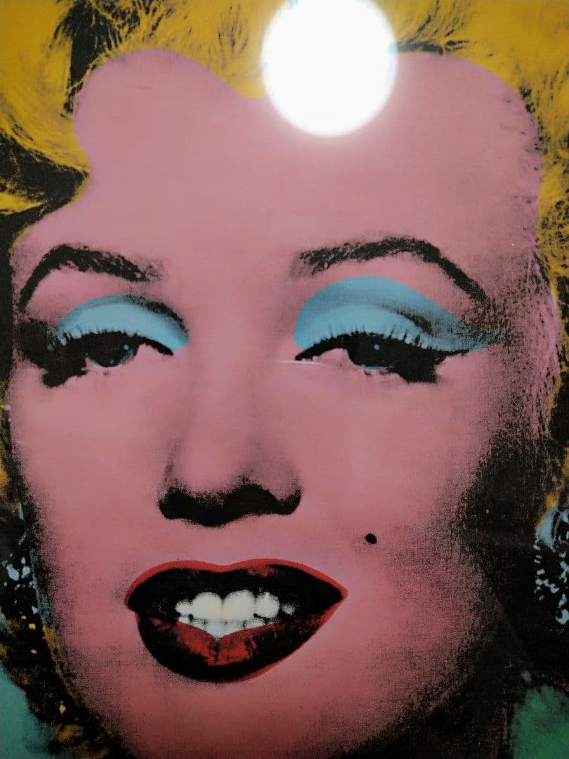 ゆ*9様 アンディーウォーホル　シルクスクリーン版画　額装済　Andy Warh