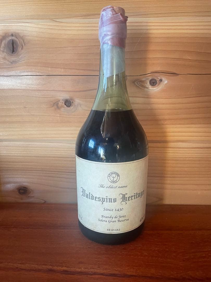 バルデスピノ　ヘリテージ　ソレラ・グランレゼルヴァ