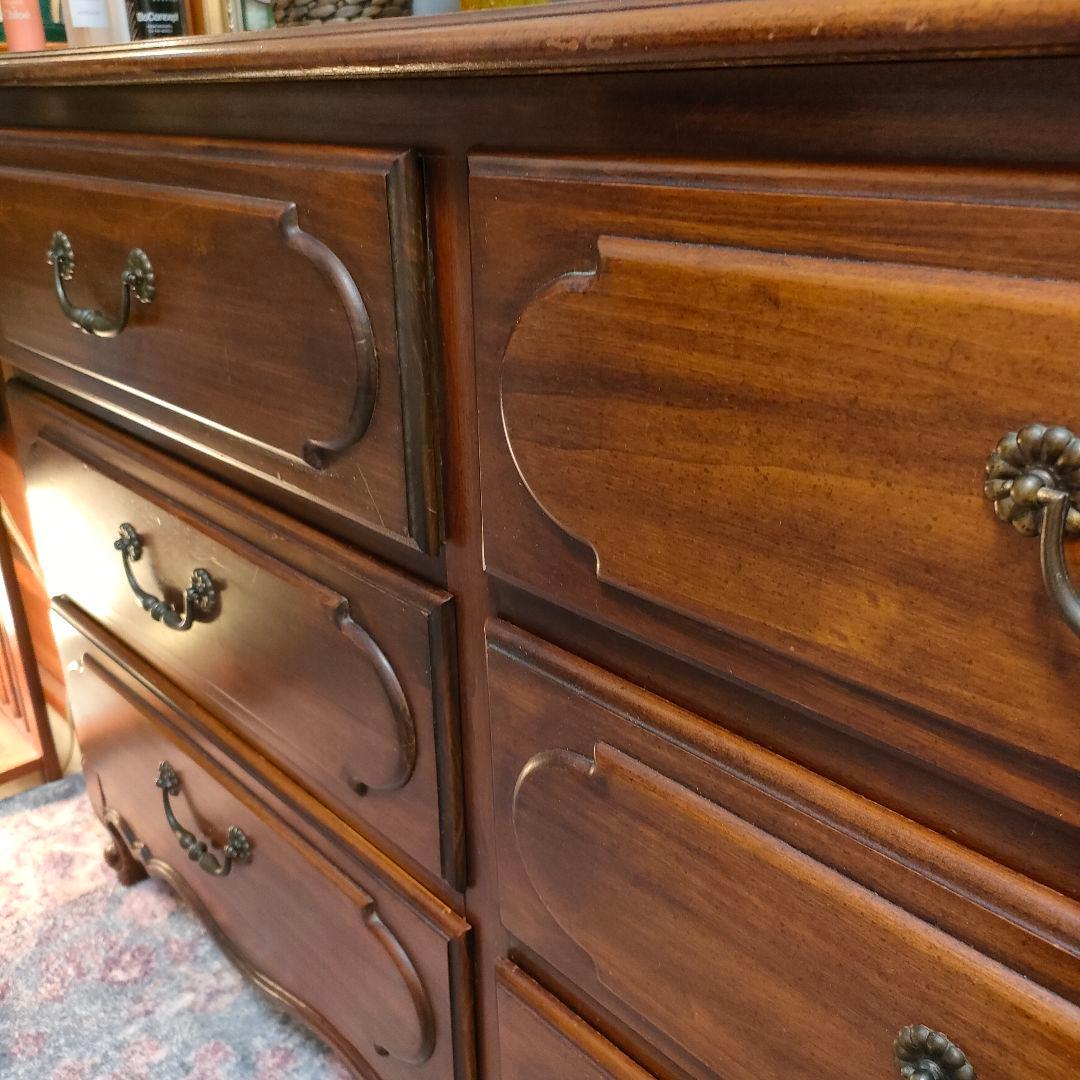 【希少】Henry Link ヴィンテージ6ドロワー チェスト 高級無垢材 収納