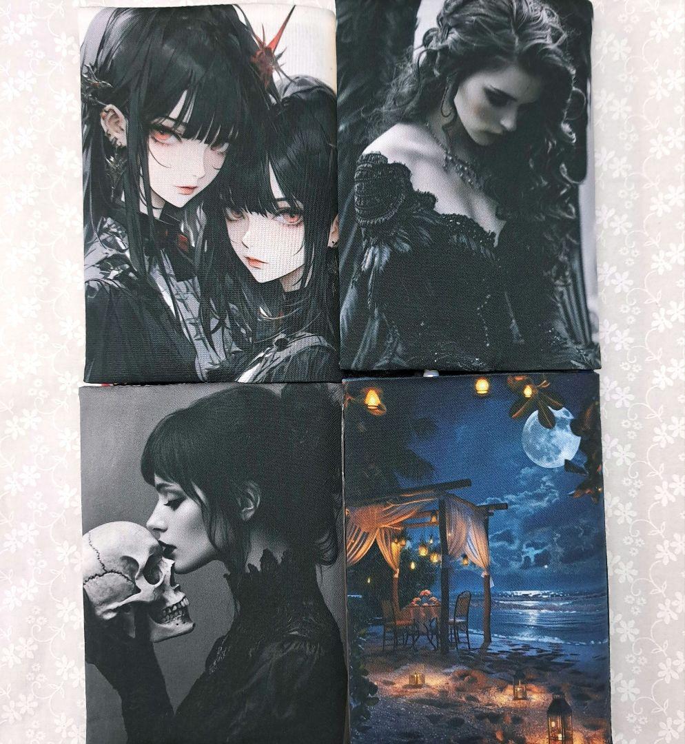 黒紫焔　コクシエンブックカバー