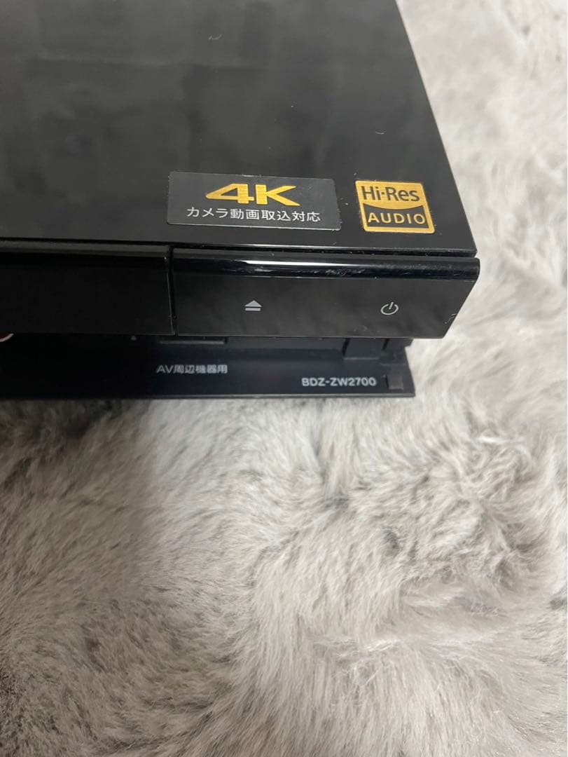 良好！ブルーレイディスク/DVDレコーダー　SONY BDZ-ZW2700