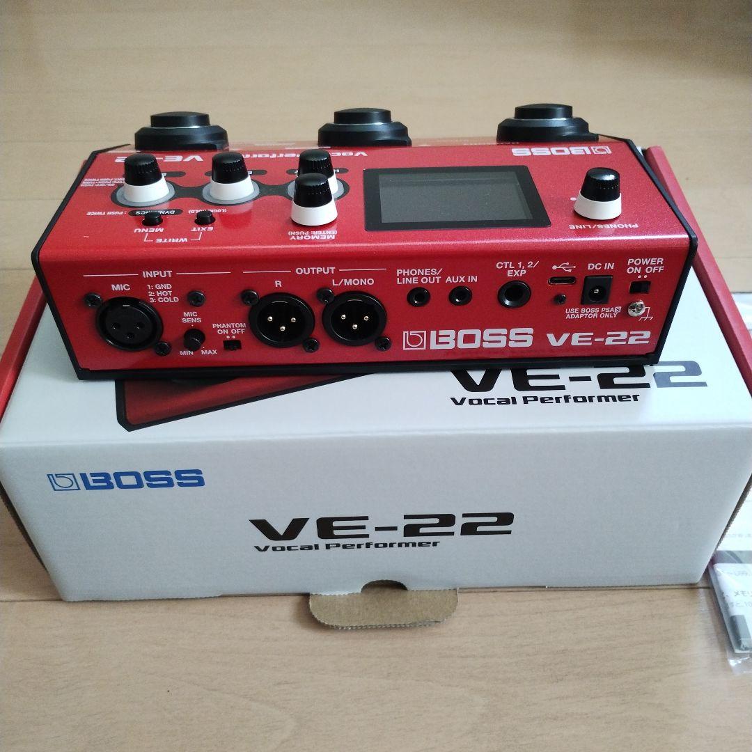 BOSS Vocal Performer VE-22　ボーカルエフェクター