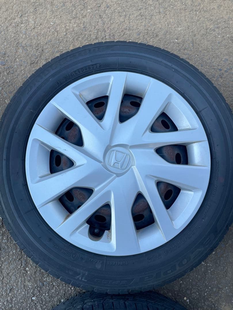 155/65R14 NBOXから外し　バランス調整済　ブリヂストン