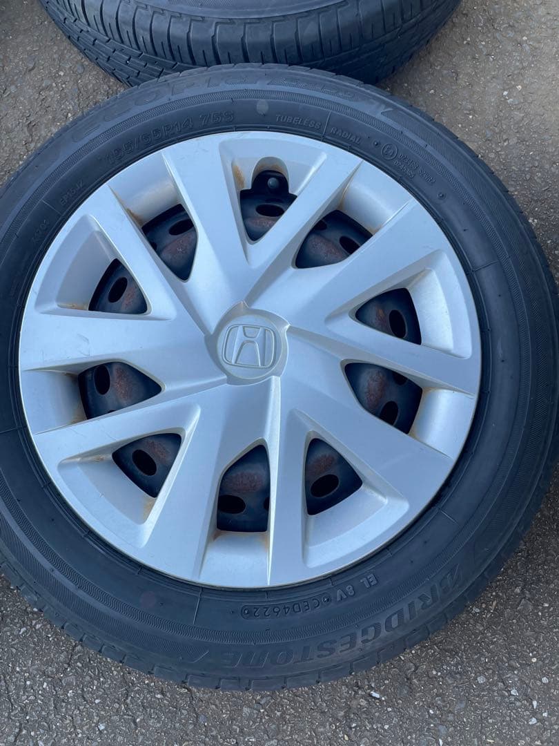 155/65R14 NBOXから外し　バランス調整済　ブリヂストン