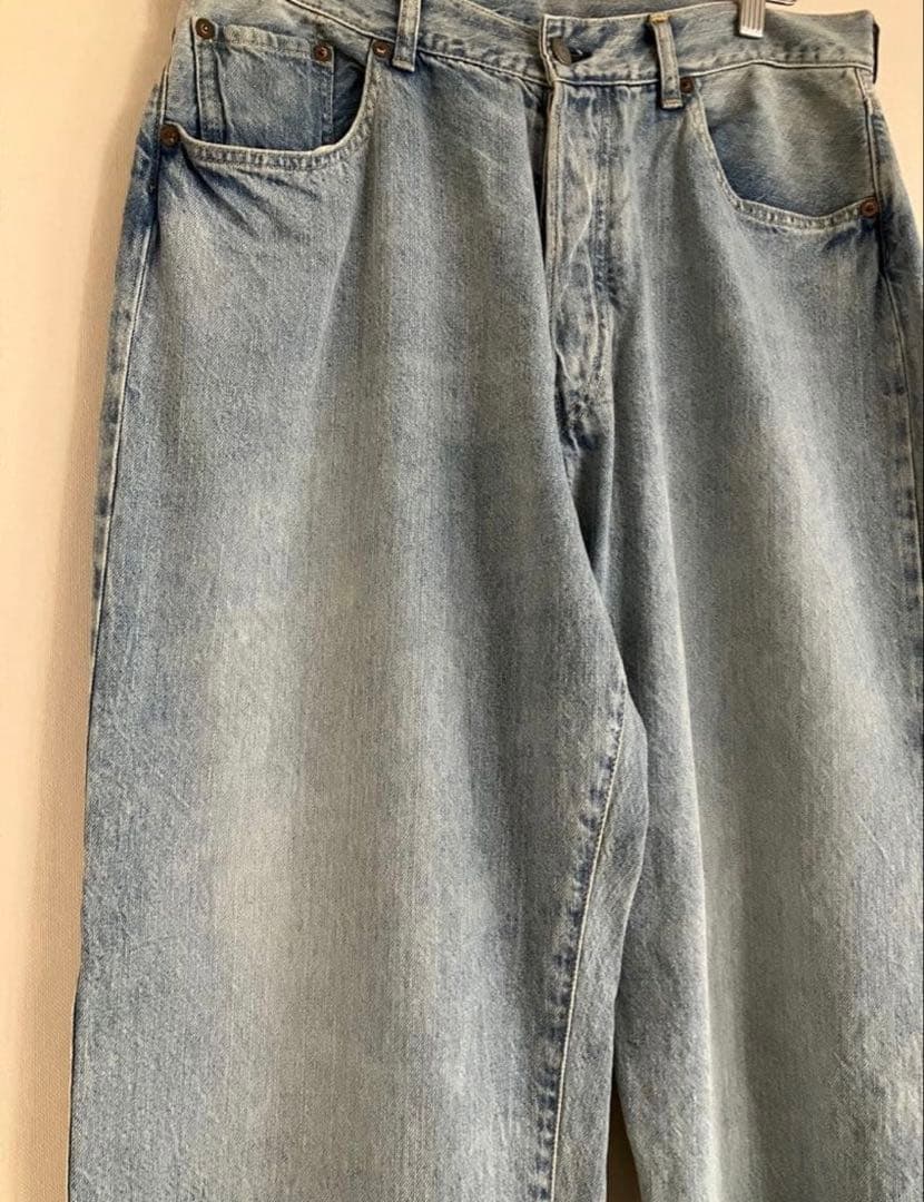 最終価格COMOLI U03-03014 Denim 5P Pant サイズ2