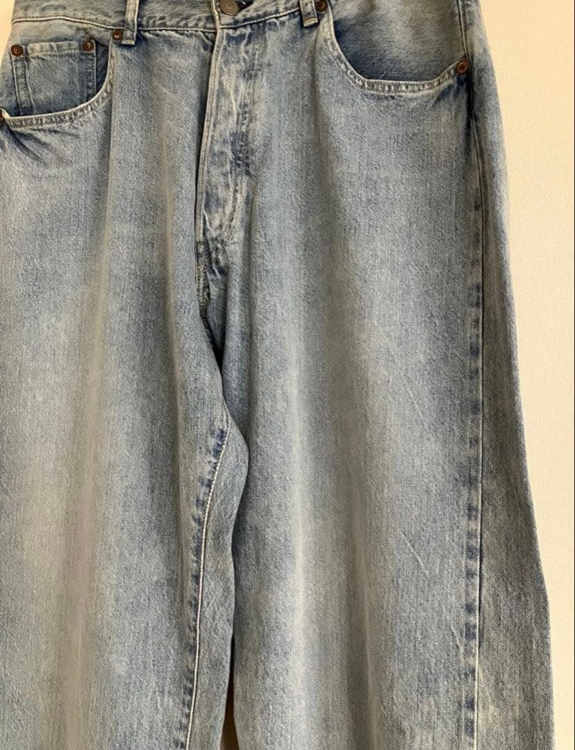 最終価格COMOLI U03-03014 Denim 5P Pant サイズ2
