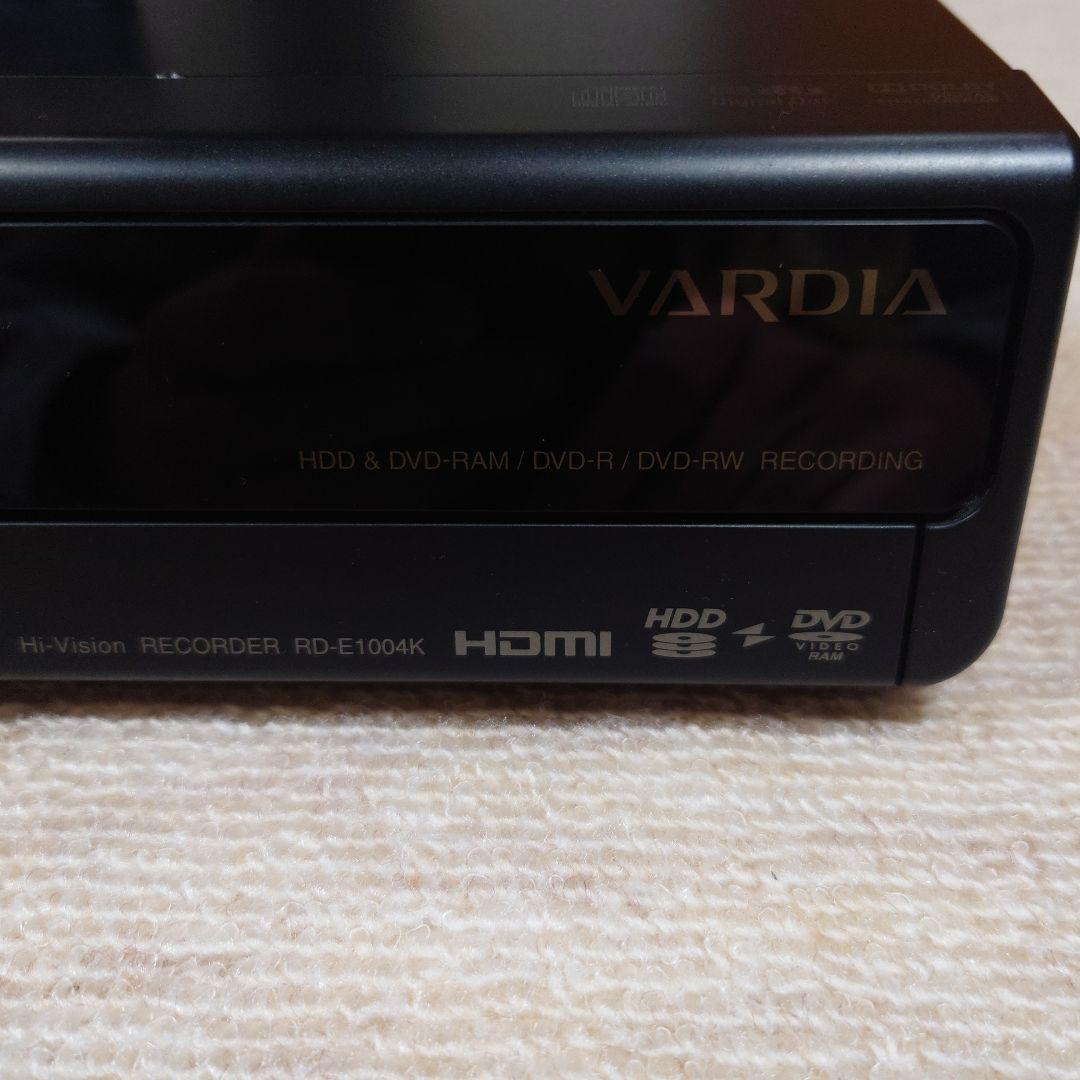 TOSHIBA VARDIA RD-E1004K DVDレコーダー