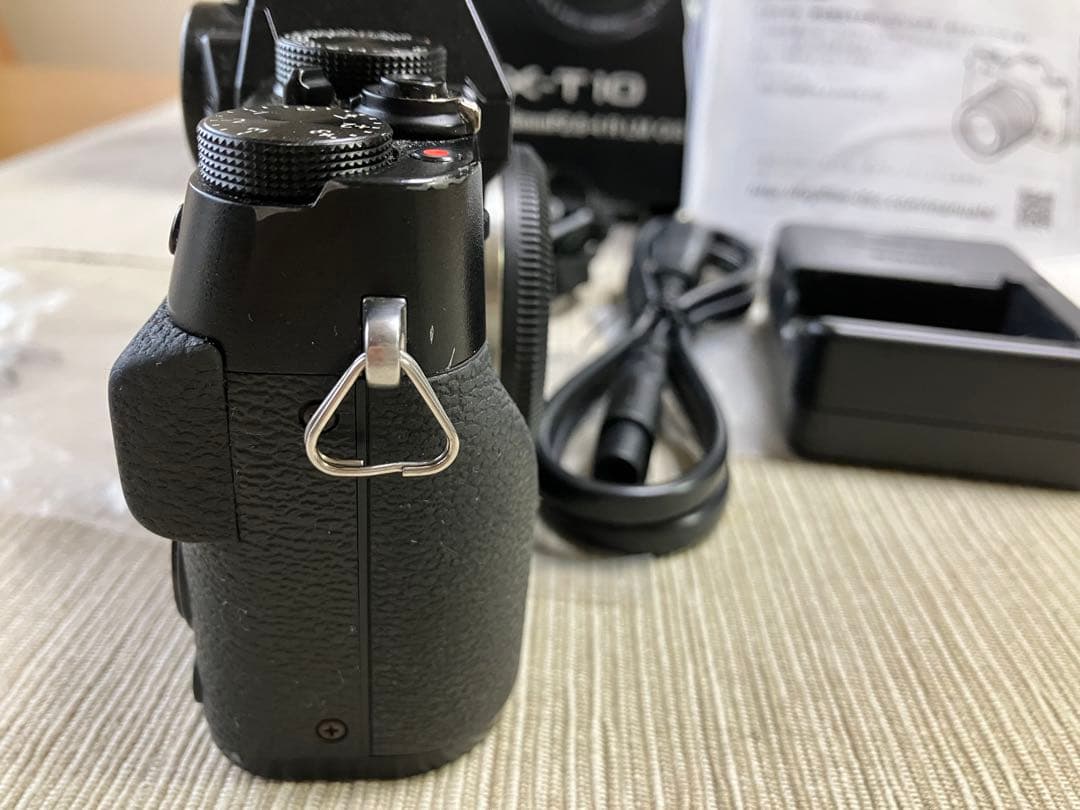 【ジャンク品】FUJIFILM X-T10 ブラックレンジファインダーカメラ