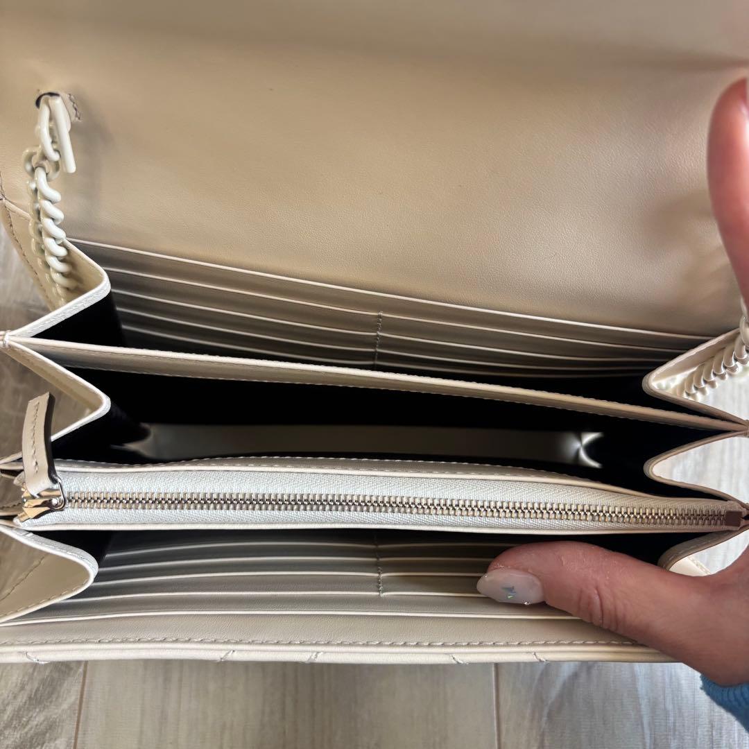 タイムセール♪美品 GUCCI GGマーモント チェーンウォレット