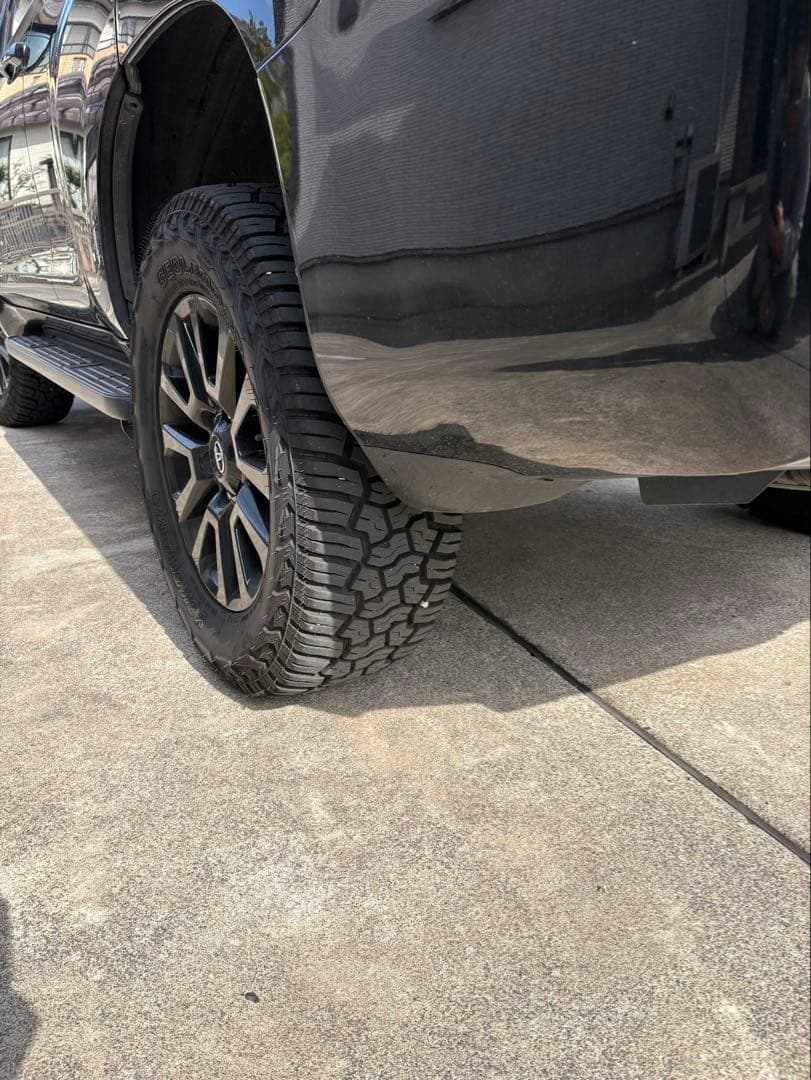 タ*ー様 RICK'S エアロマッドガード フロント リヤ ランクル150プラド