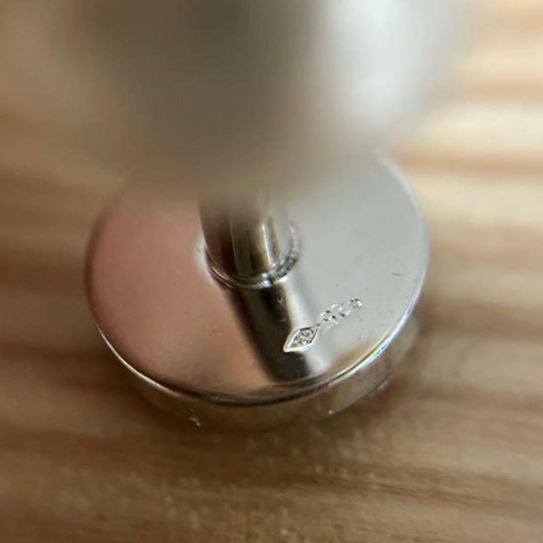 ルイヴィトン　パール シルバー925 カフリンクス カフス　真珠