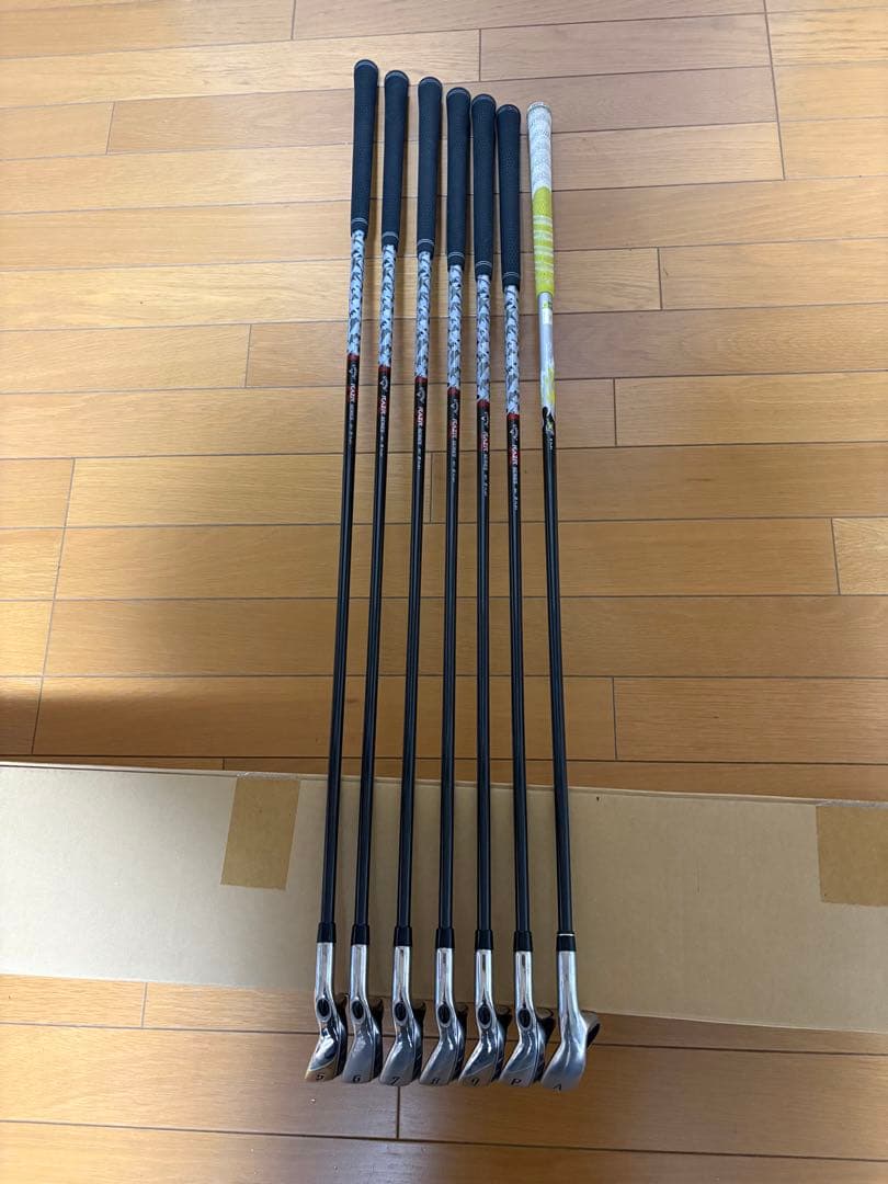 キャロウェイレイザー Xアイアン5-P +A カーボンシャフトRフレックス