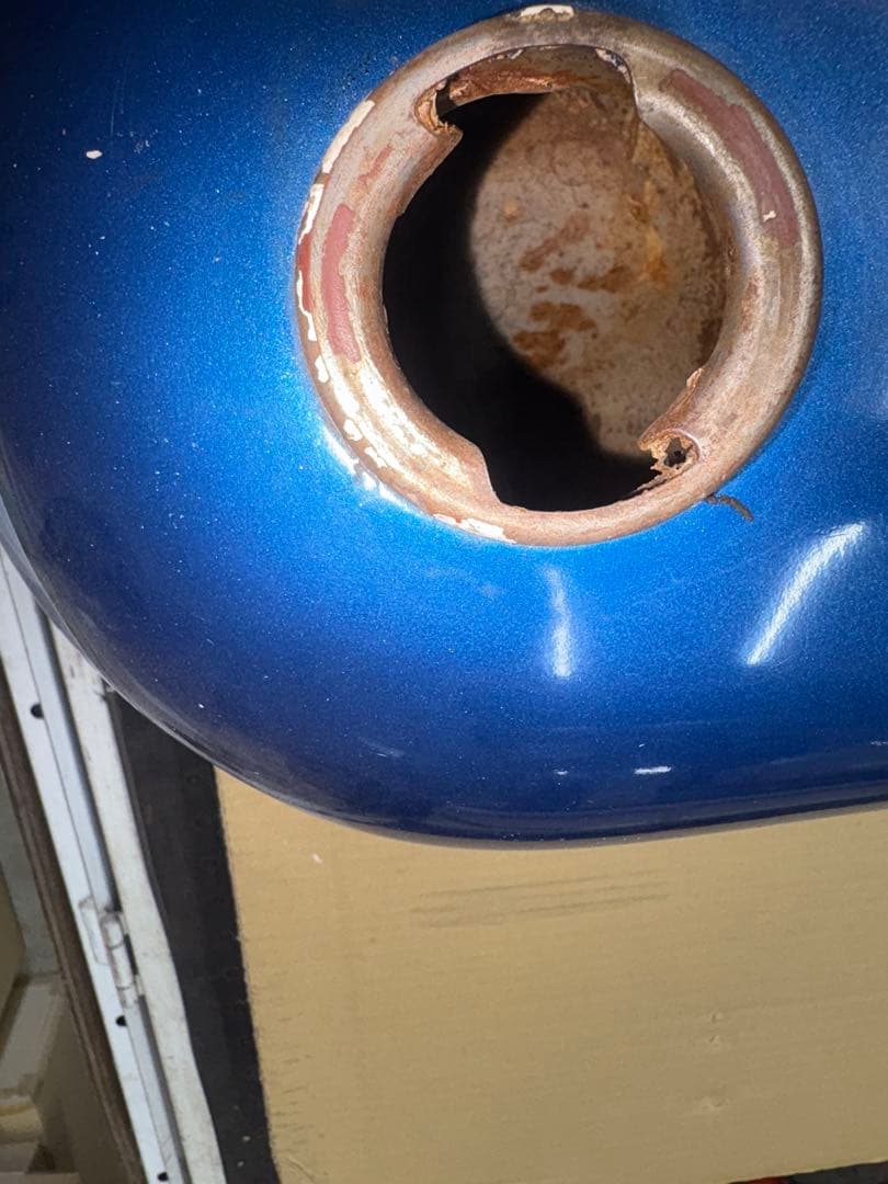 ハーレーアーリーショベル用外装セット破損あり