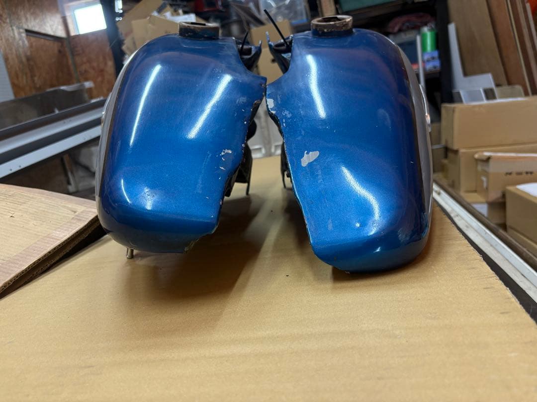 ハーレーアーリーショベル用外装セット破損あり