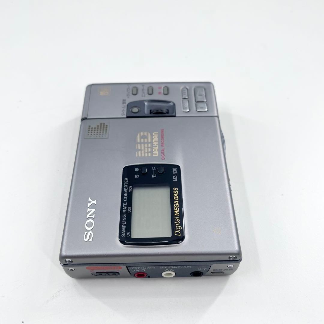 SONY MZ-R30 MDウォークマン 再録OK 付属多数 リモコン付