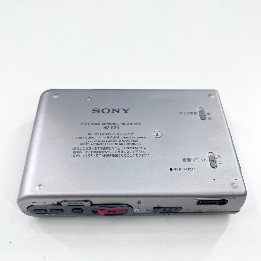 SONY MZ-R30 MDウォークマン 再録OK 付属多数 リモコン付