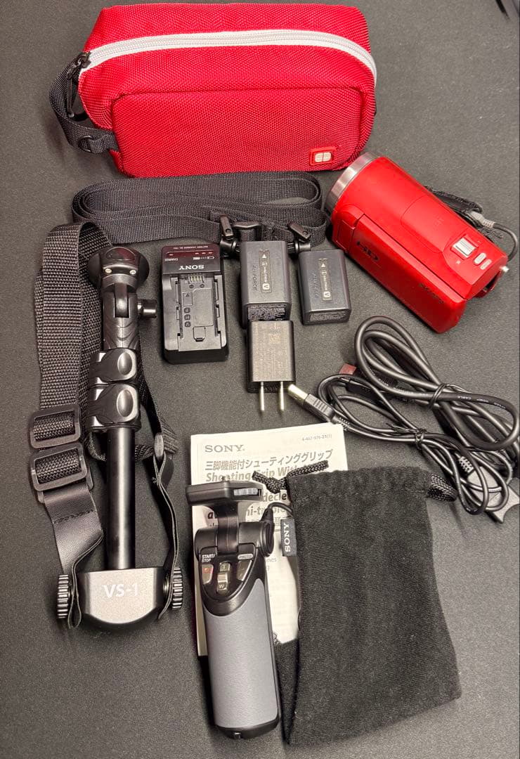 SONY ビデオカメラ HDR-CX680 本体+関連機器セット CX-680