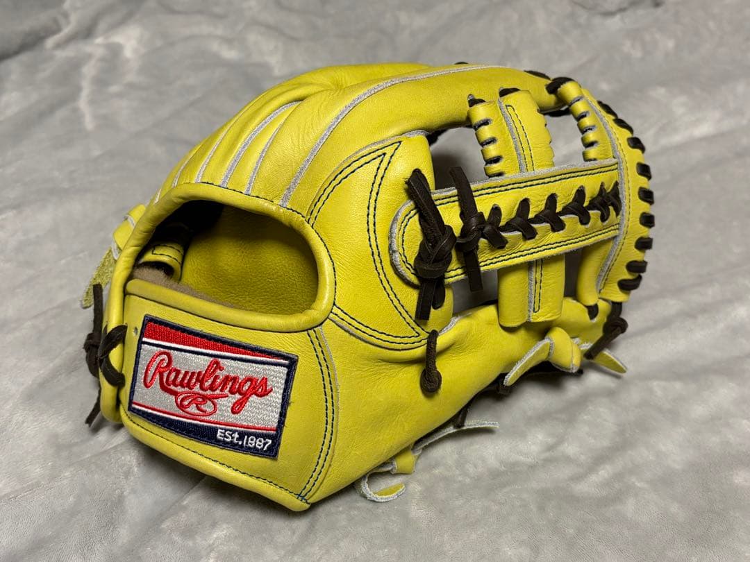 ローリングス 硬式 グローブ 内野手用 GH5HPN62 ジャズイエロー