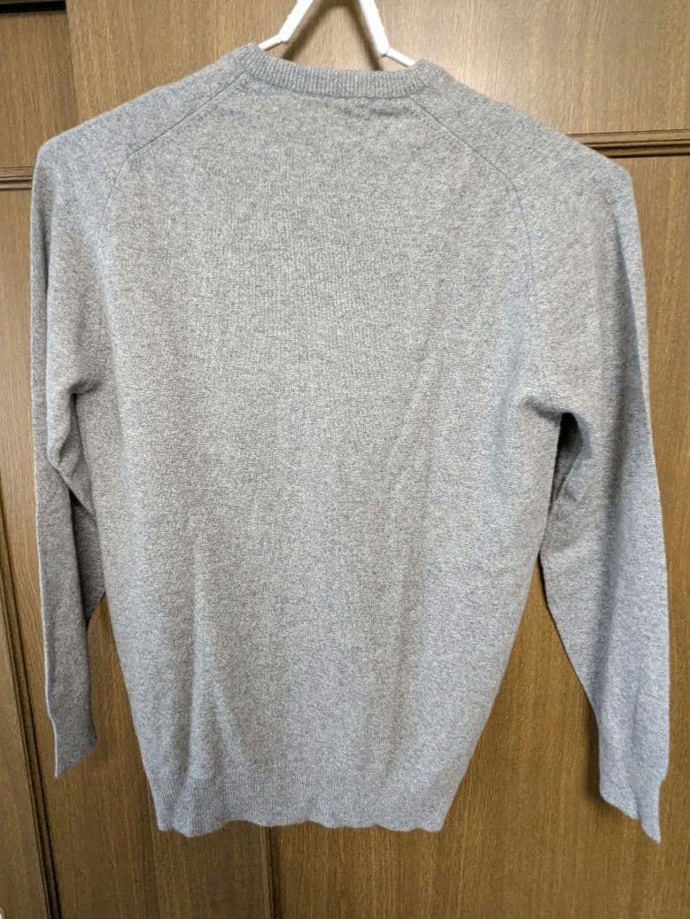 タグ付き Pringle メンズ カシミヤ Vネック セーター 112/44