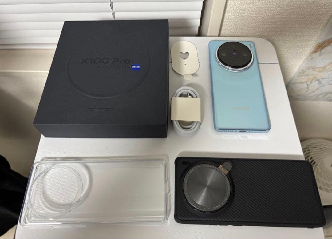美品 vivo X100 Pro ブルー 中国版＋希少FilMov K