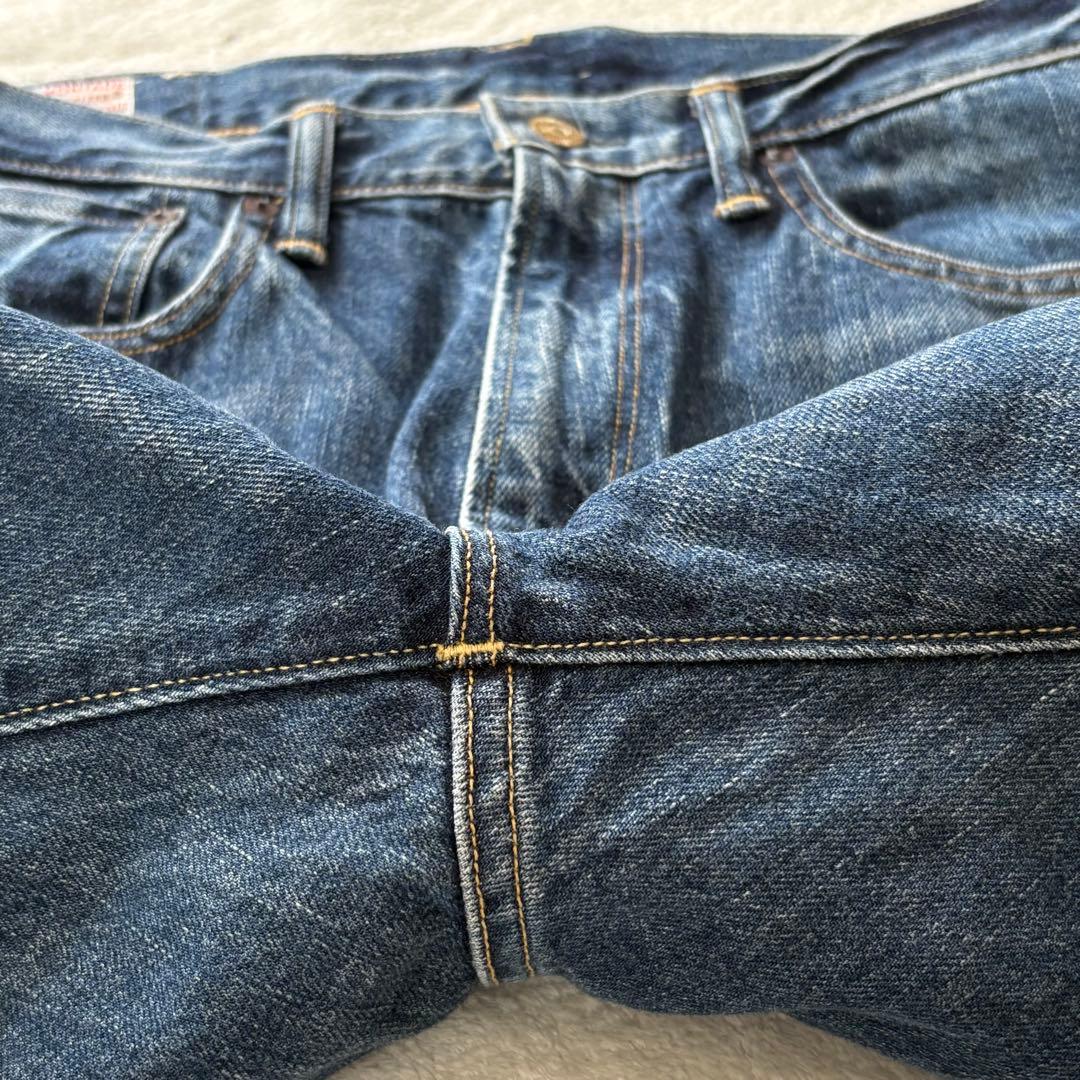 サウクリップ！！美品！A VONTADE セルビッチデニム L 日本製