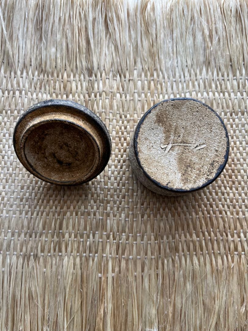 村上躍さん　蓋物　山羊