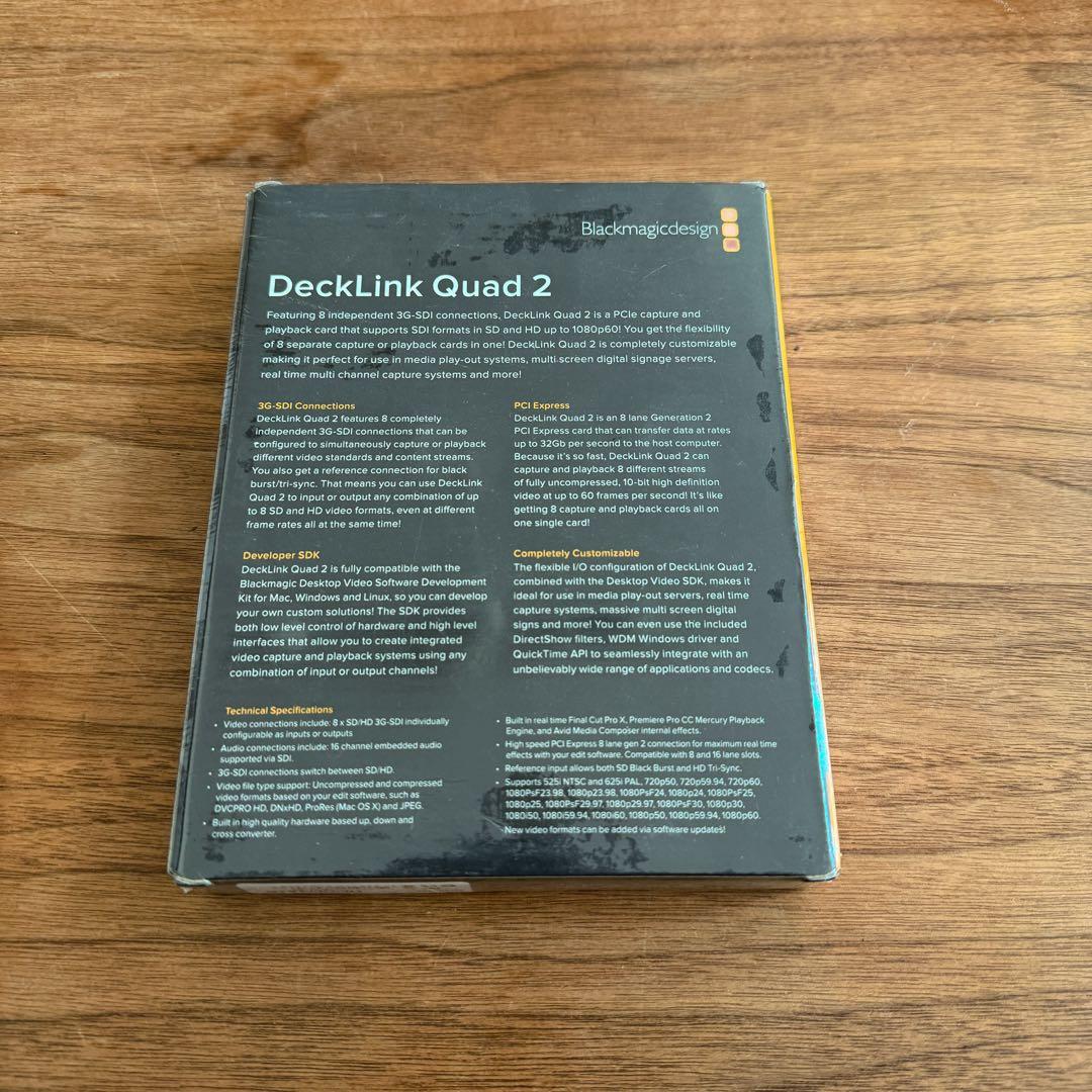 ［新品］Blackmagic Design DeckLink Quad 2