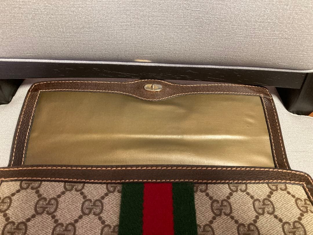 【美良品】オールドグッチシェリー ヴィンテージ GG柄 バッグ レディー・メンズ