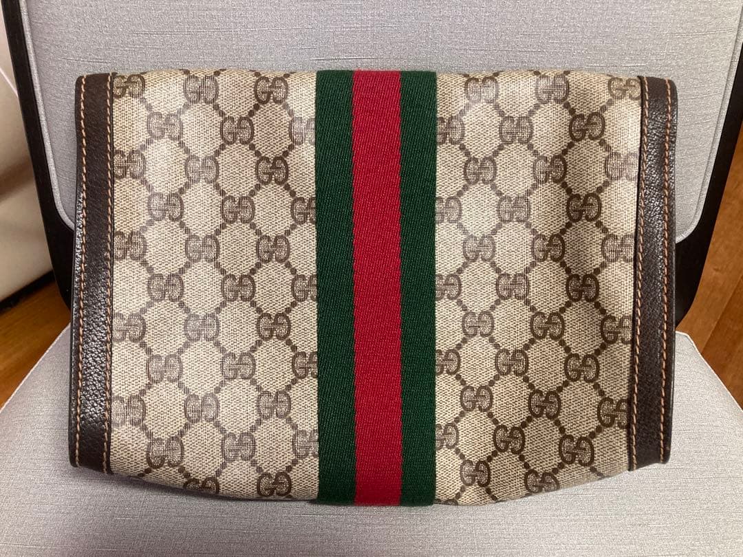 【美良品】オールドグッチシェリー ヴィンテージ GG柄 バッグ レディー・メンズ