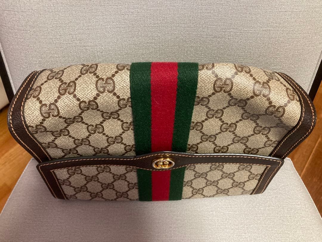 【美良品】オールドグッチシェリー ヴィンテージ GG柄 バッグ レディー・メンズ