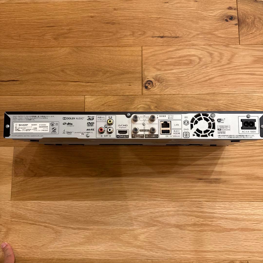 SHARP ブルーレイディスクレコーダー　BD-NW-1200