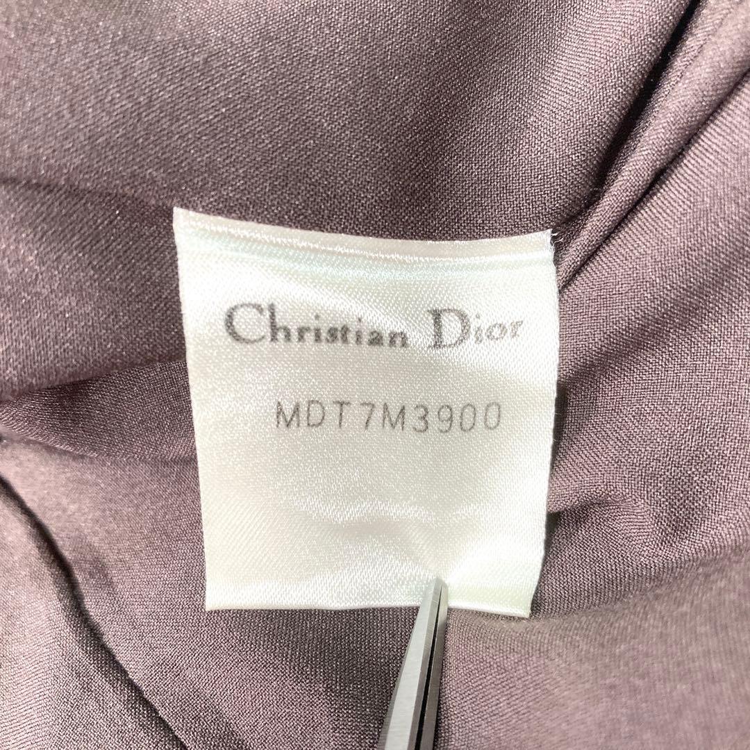 クリスチャンディオール Dior テーラードジャケット ドット ウール