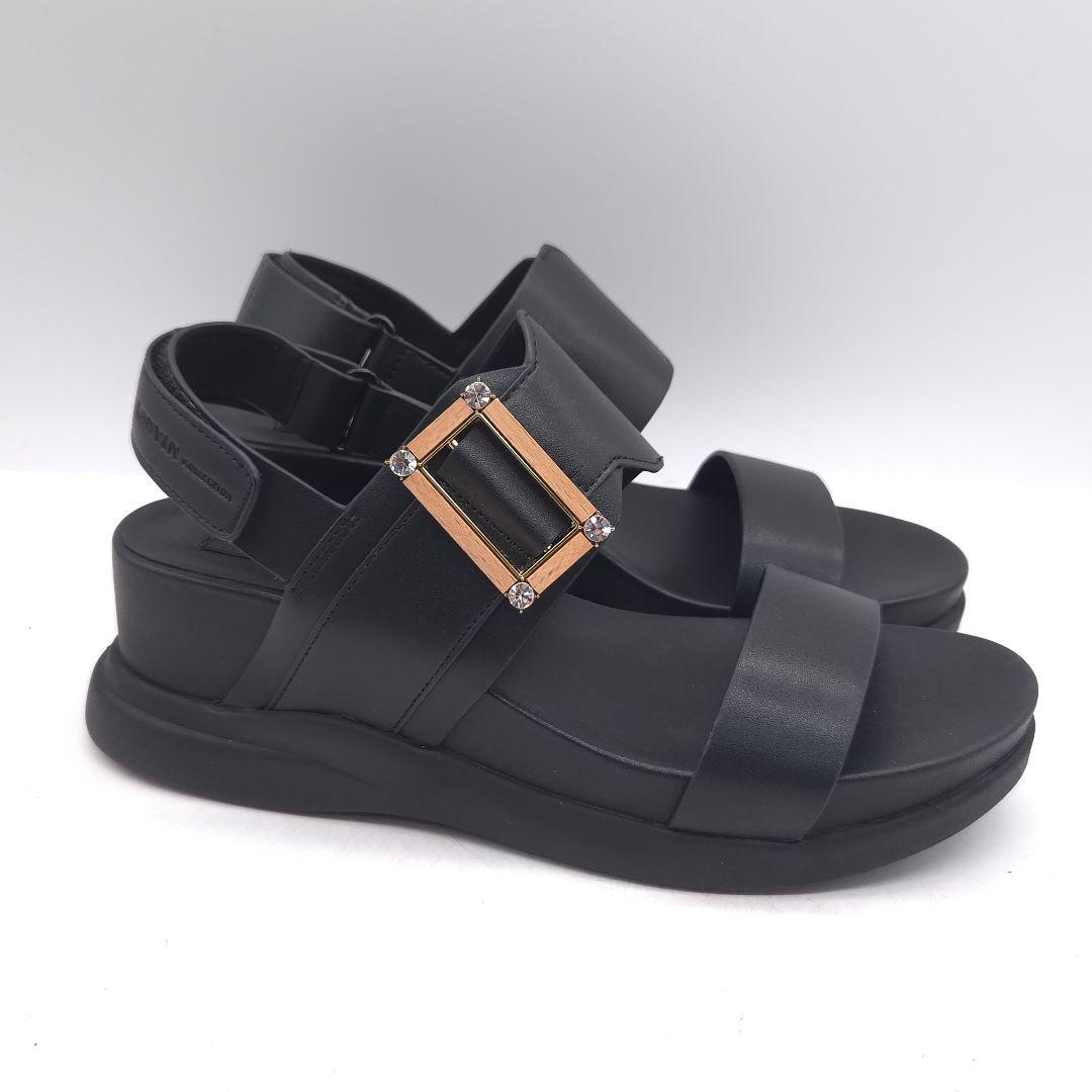 未使用 LANVIN COLLECTION ランバン バックルモチーフ