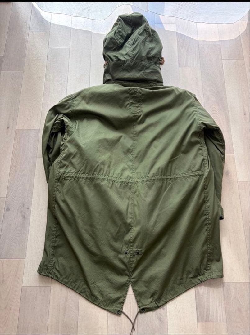 m65 米軍　80s フィッシュテールパーカーデットストック　フルセットMサイズ