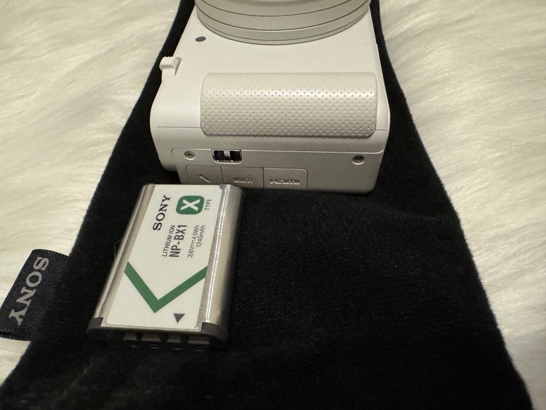 SONY ZV-1 ホワイト グリップ 保証書付き SONY VLOGCAM