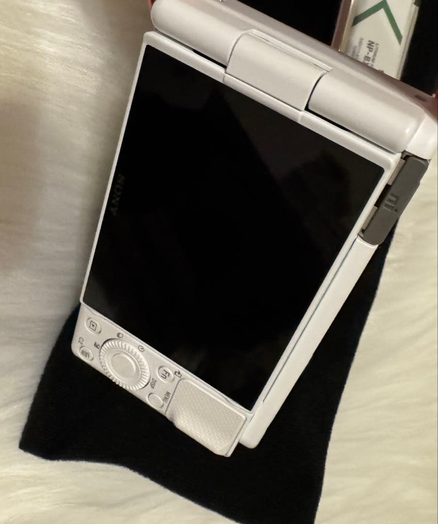 SONY ZV-1 ホワイト グリップ 保証書付き SONY VLOGCAM