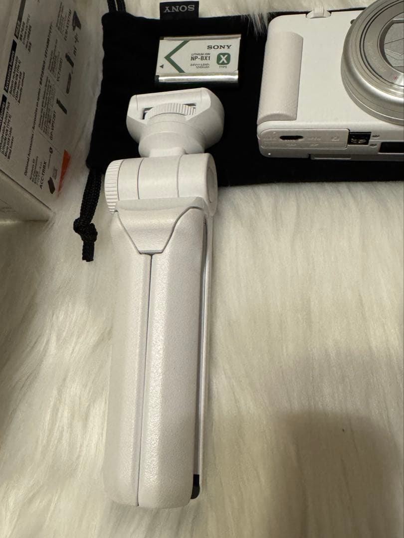 SONY ZV-1 ホワイト グリップ 保証書付き SONY VLOGCAM