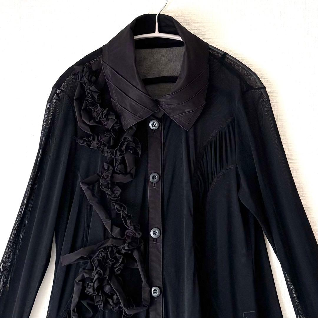 【EIKO KONDO エイココンドウ】チュニック　ブラウス　シアー　チュール