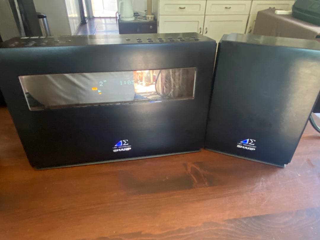 SHARPの1bit5.6MHzミニコンSD-SG40CD.MD動作ドア開閉不具