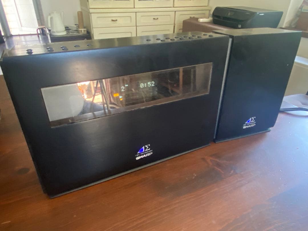 SHARPの1bit5.6MHzミニコンSD-SG40CD.MD動作ドア開閉不具