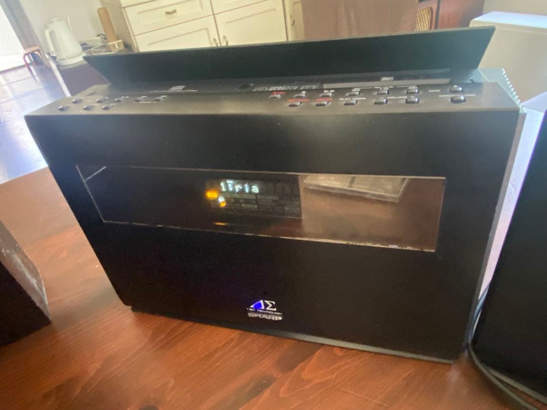 SHARPの1bit5.6MHzミニコンSD-SG40CD.MD動作ドア開閉不具