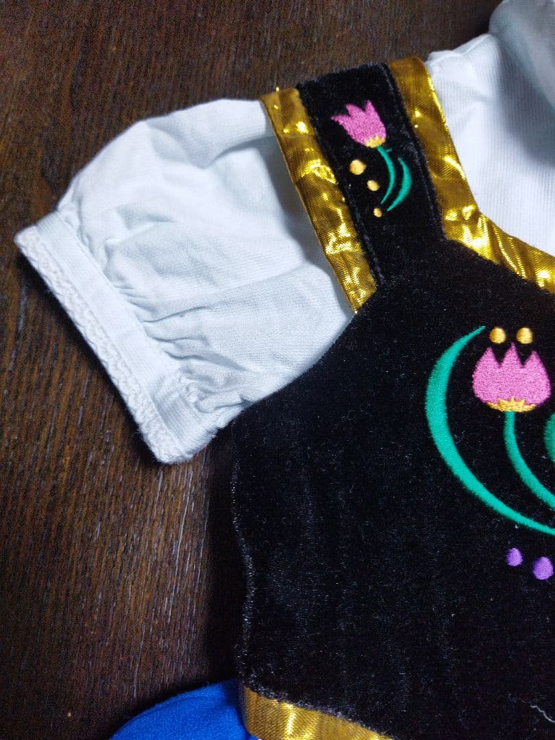 ディズニー　アナ　ビビディバビディブティック　ドレス