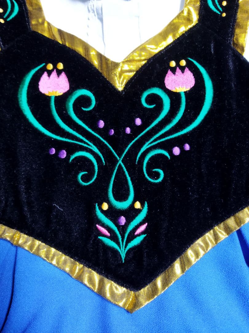 ディズニー　アナ　ビビディバビディブティック　ドレス