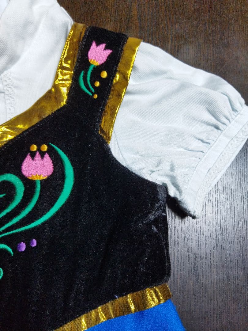 ディズニー　アナ　ビビディバビディブティック　ドレス