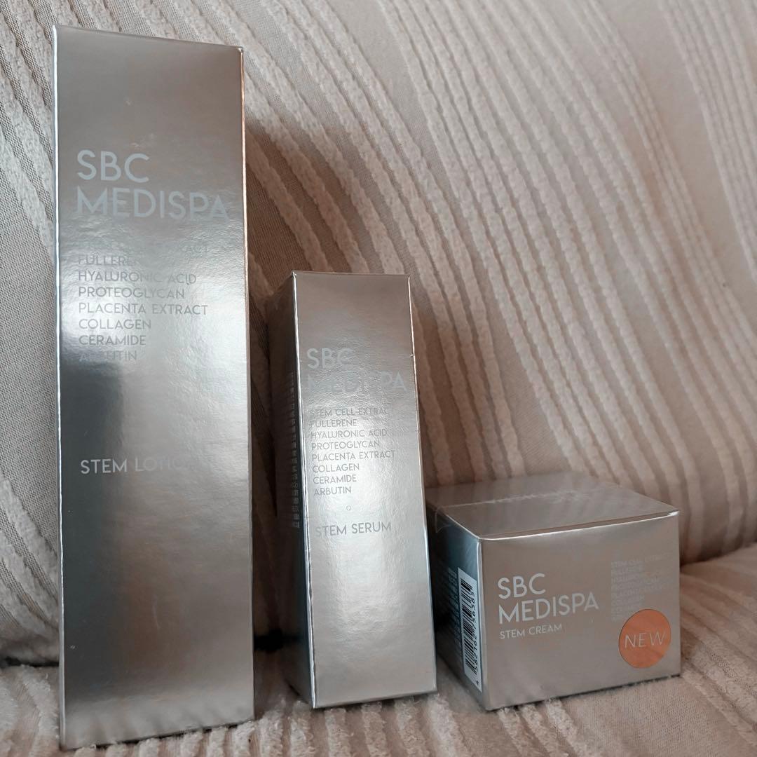 SBC MEDISPA スキンケアセット ローション セラム クリーム3点セット