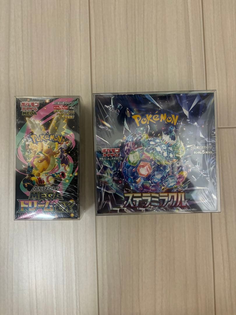 ポケモンカード MEGAドリームex ステラミラクル　シュリンク付き　未開封